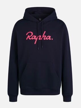 Rapha Legion of Los Angeles Hoodie Large Navy Pink California Cycling